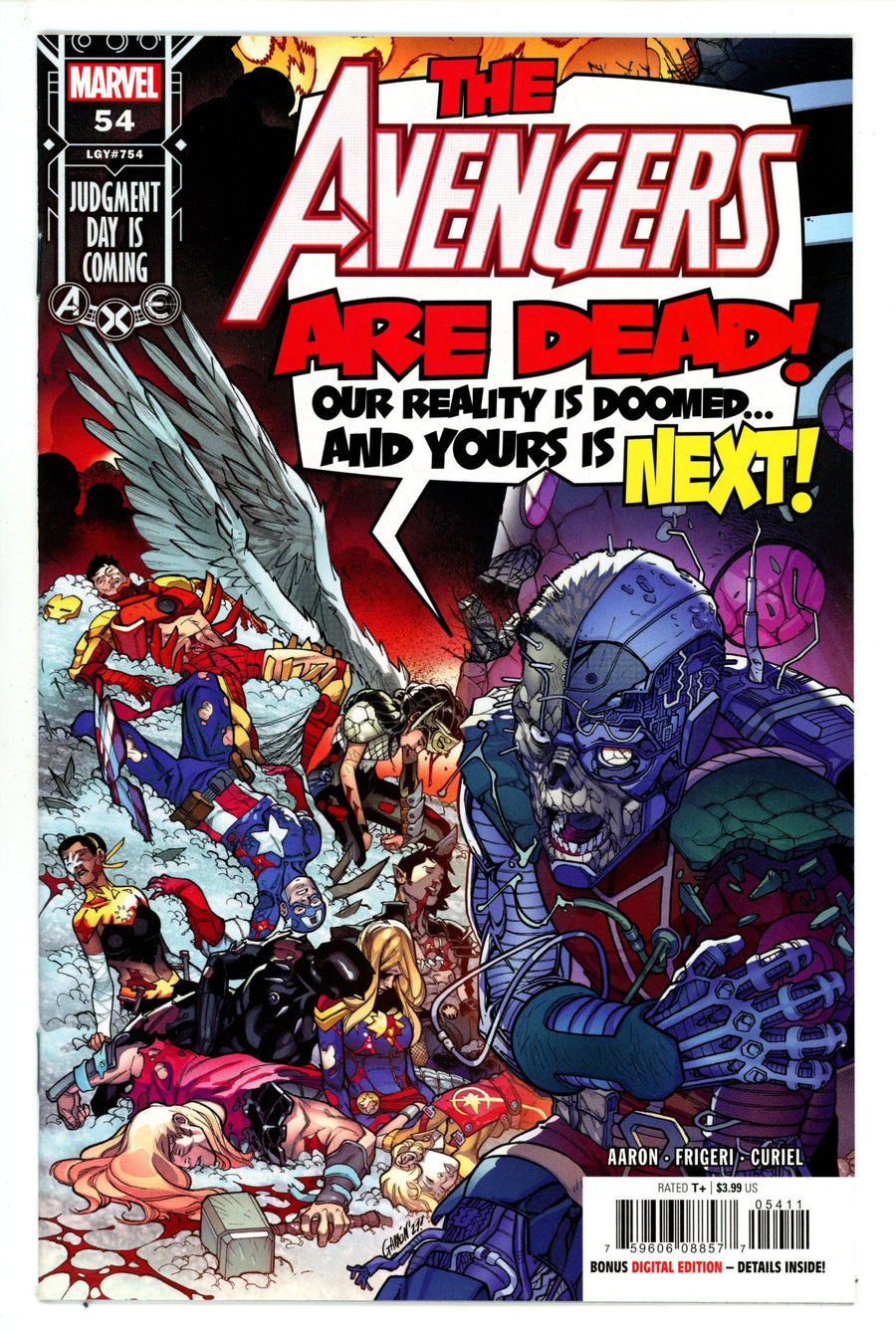 Avengers Vol 8 54 (754) High Grade (2022) 