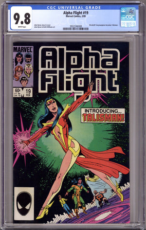 Alpha Flight Vol 1 19 CGC 9.8 (NM/M) (1985)