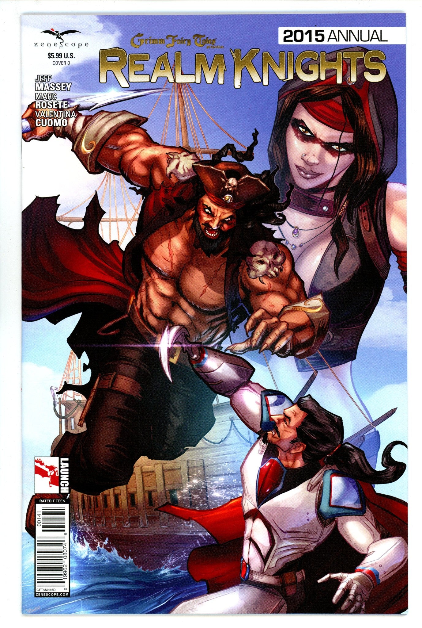 Grimm Fairy Tales Presents Realm Knights 2015 Annual [nn] High Grade (2015) Watts Variant 