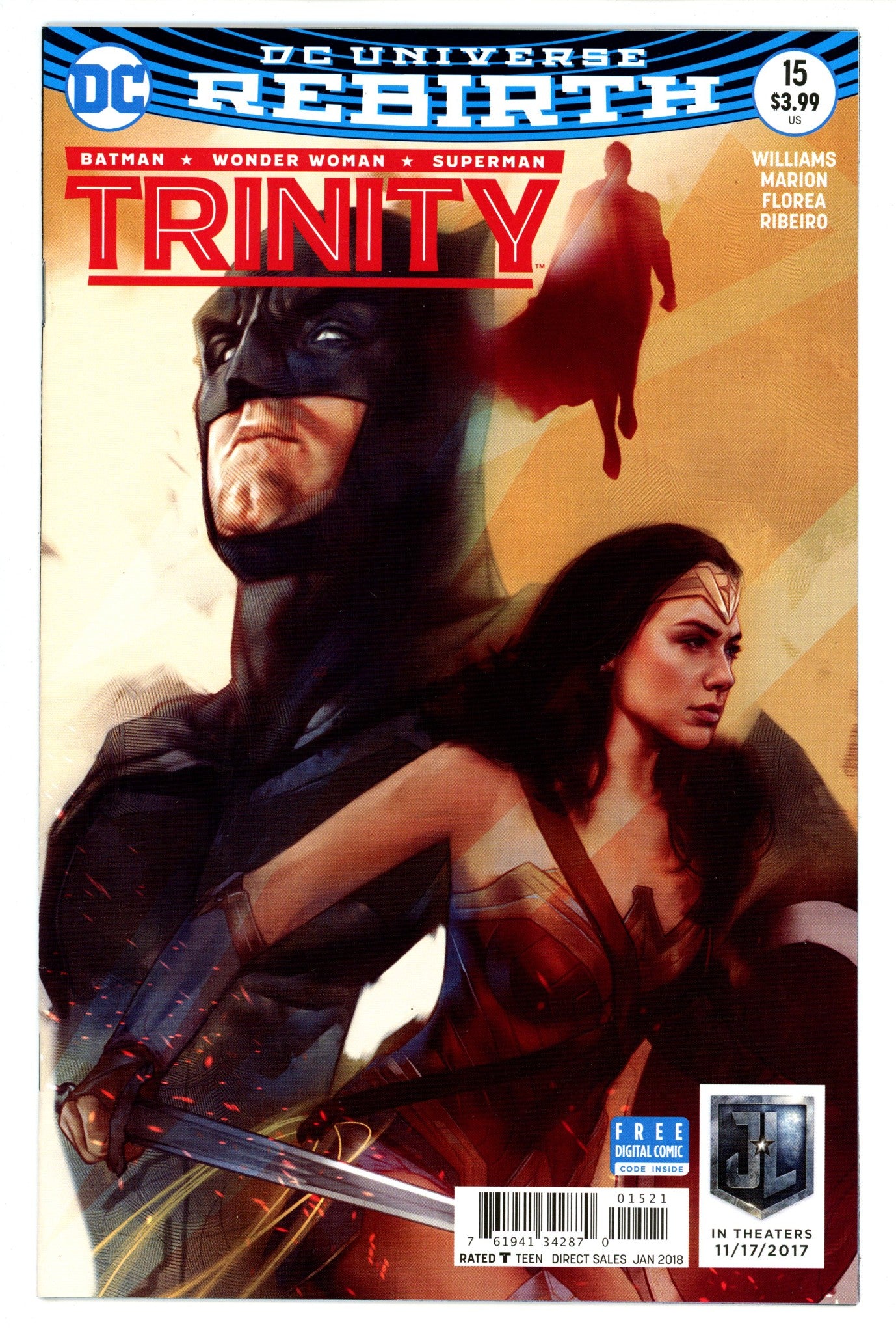Trinity Vol 2 15 High Grade (2018) Oliver Variant 
