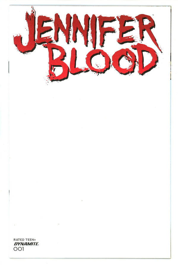 Jennifer Blood Vol 2 1 High Grade (2021) Blank Variant