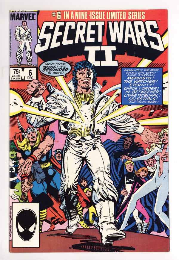 Secret Wars II   6  High Grade   (1985)