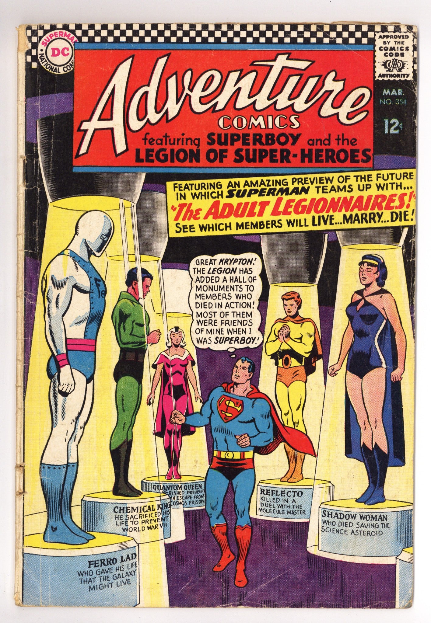 Adventure Comics Vol 1 354 GD/VG (3.0) (1967) 