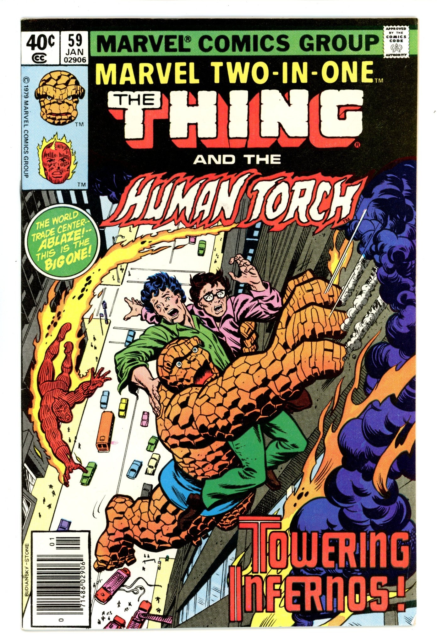 Marvel Two-in-One Vol 1 59 Mid Grade (1980) Newsstand 