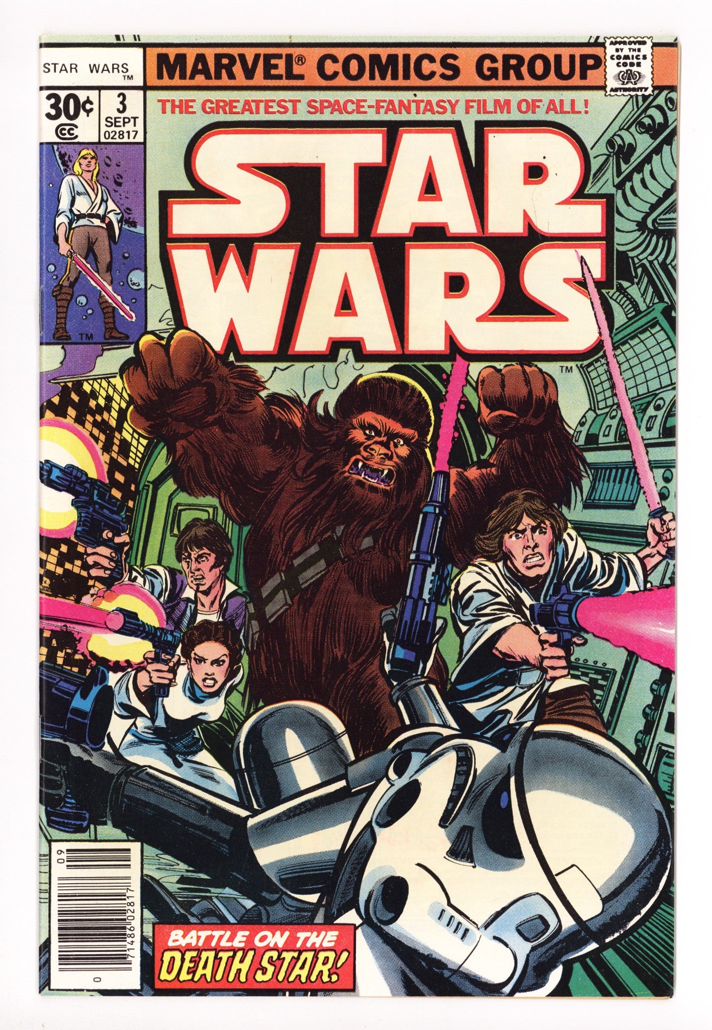 Star Wars Vol 1 3 VF (8.0) (1977) 