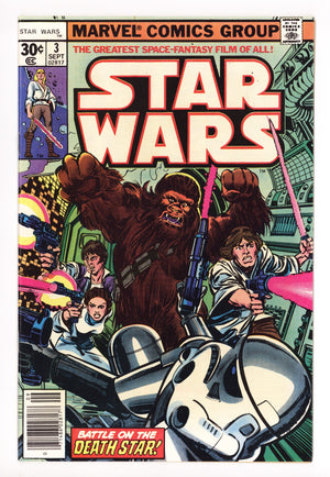 Star Wars Vol 1 3 VF (8.0) (1977)