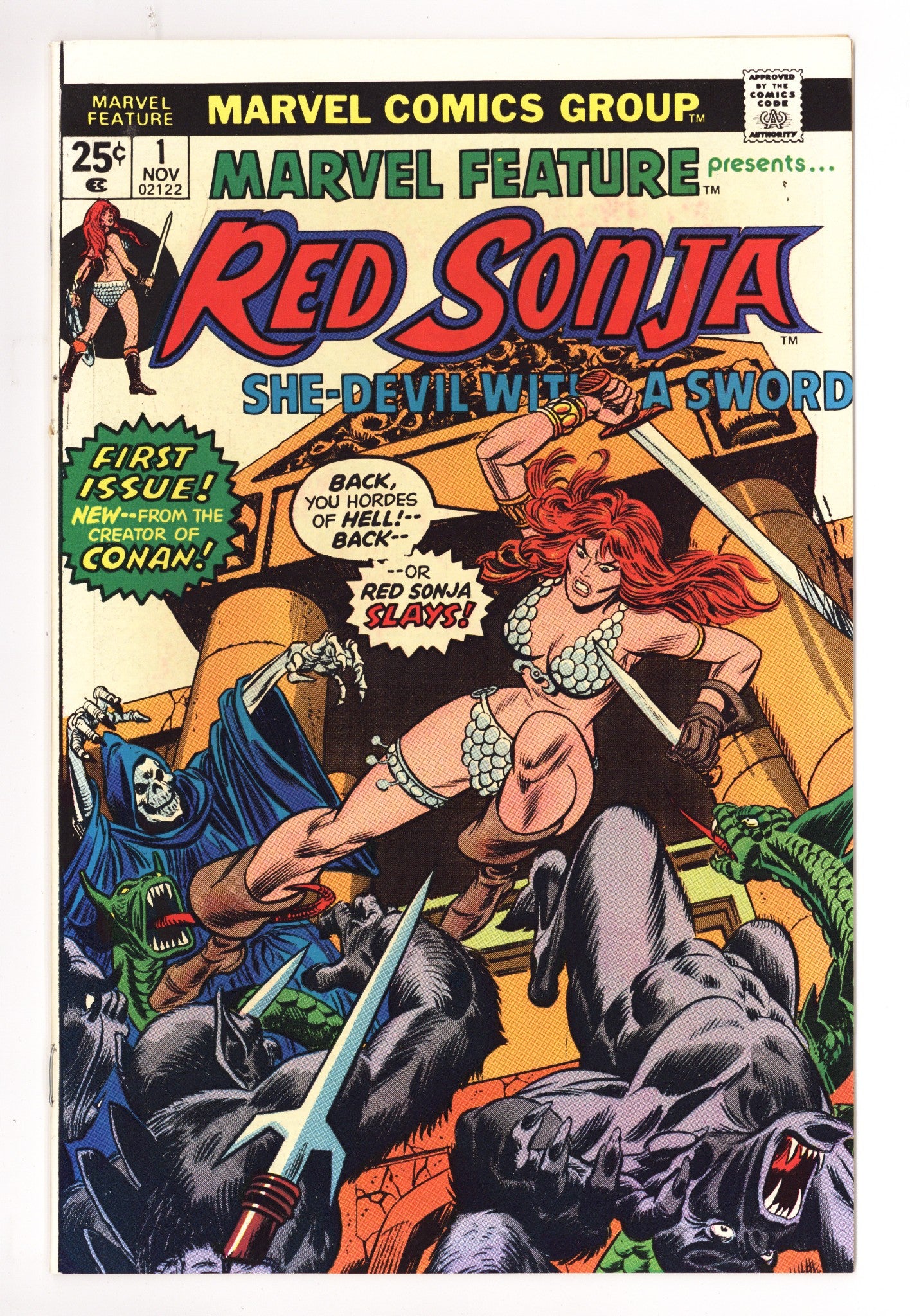 Marvel Feature Vol 2 1  VF (8.0)   (1975)        