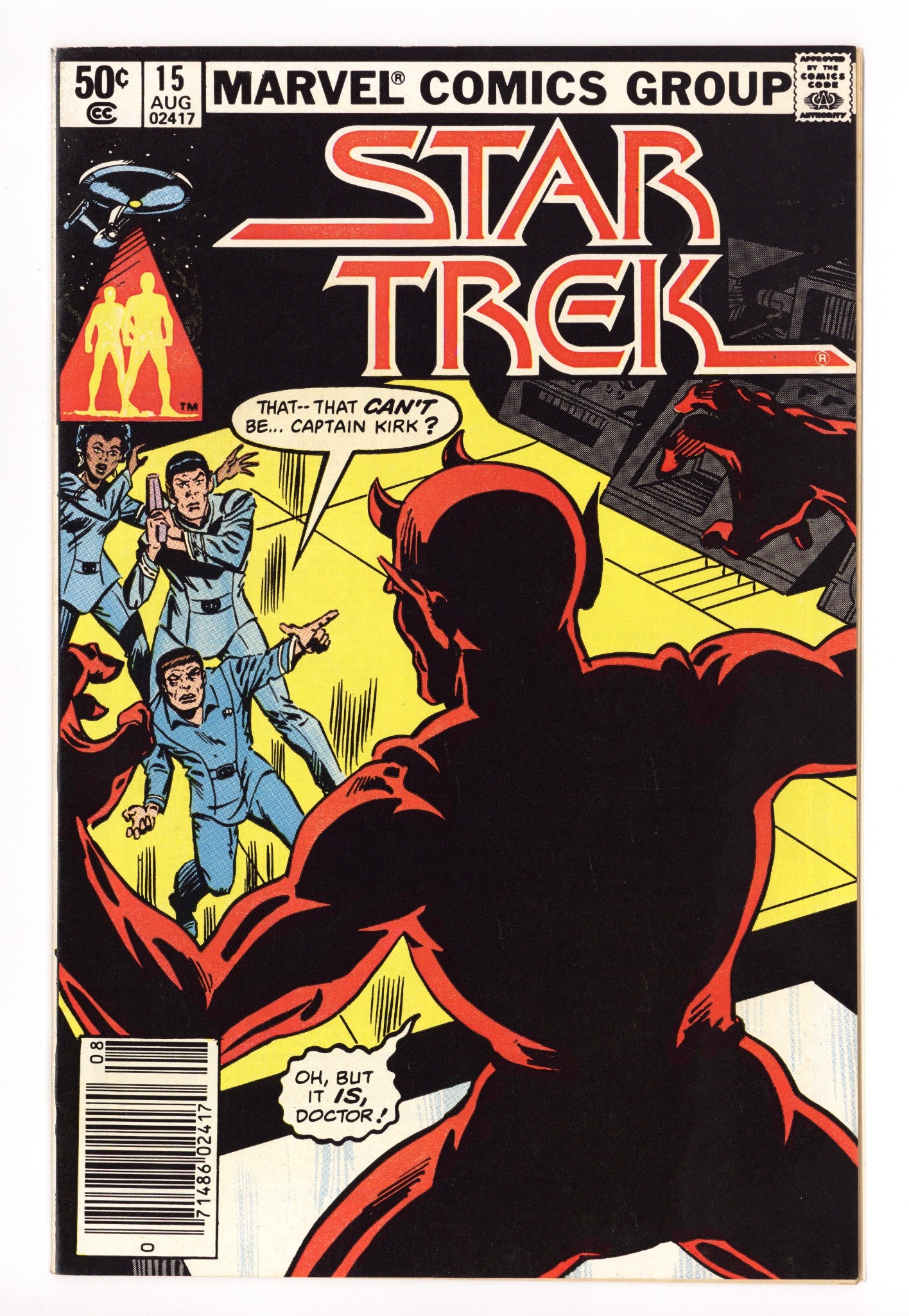 Star Trek 15 Mid Grade (1981) Newsstand 