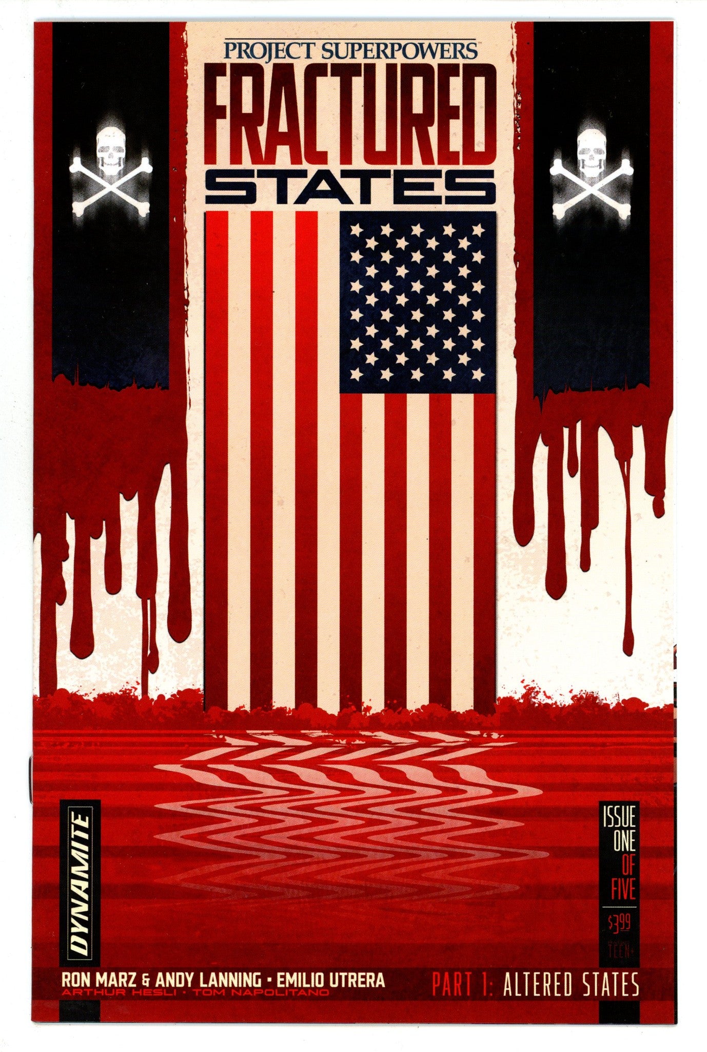 Project Superpowers: Fractured States 1 High Grade (2022) Wooton Variant 