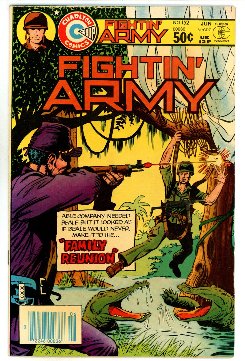 Fightin' Army 152 FN/VF (7.0) (1981) 