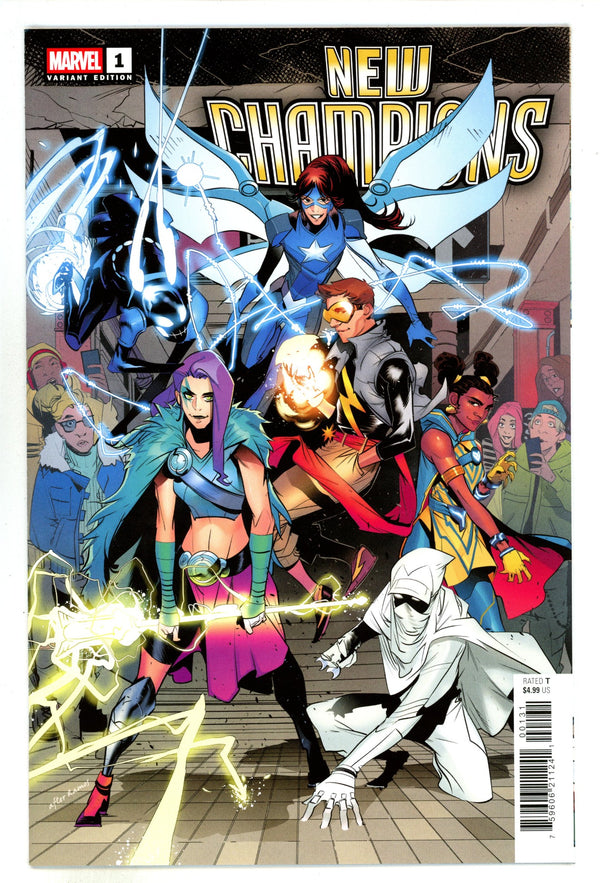 New Champions 1 Vicentini Homage Variant (2025)
