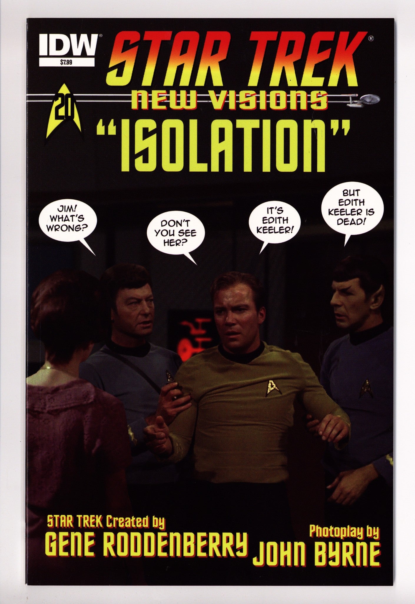 Star Trek: New Visions   20  NM (9.4) Isolation  (2018)        
