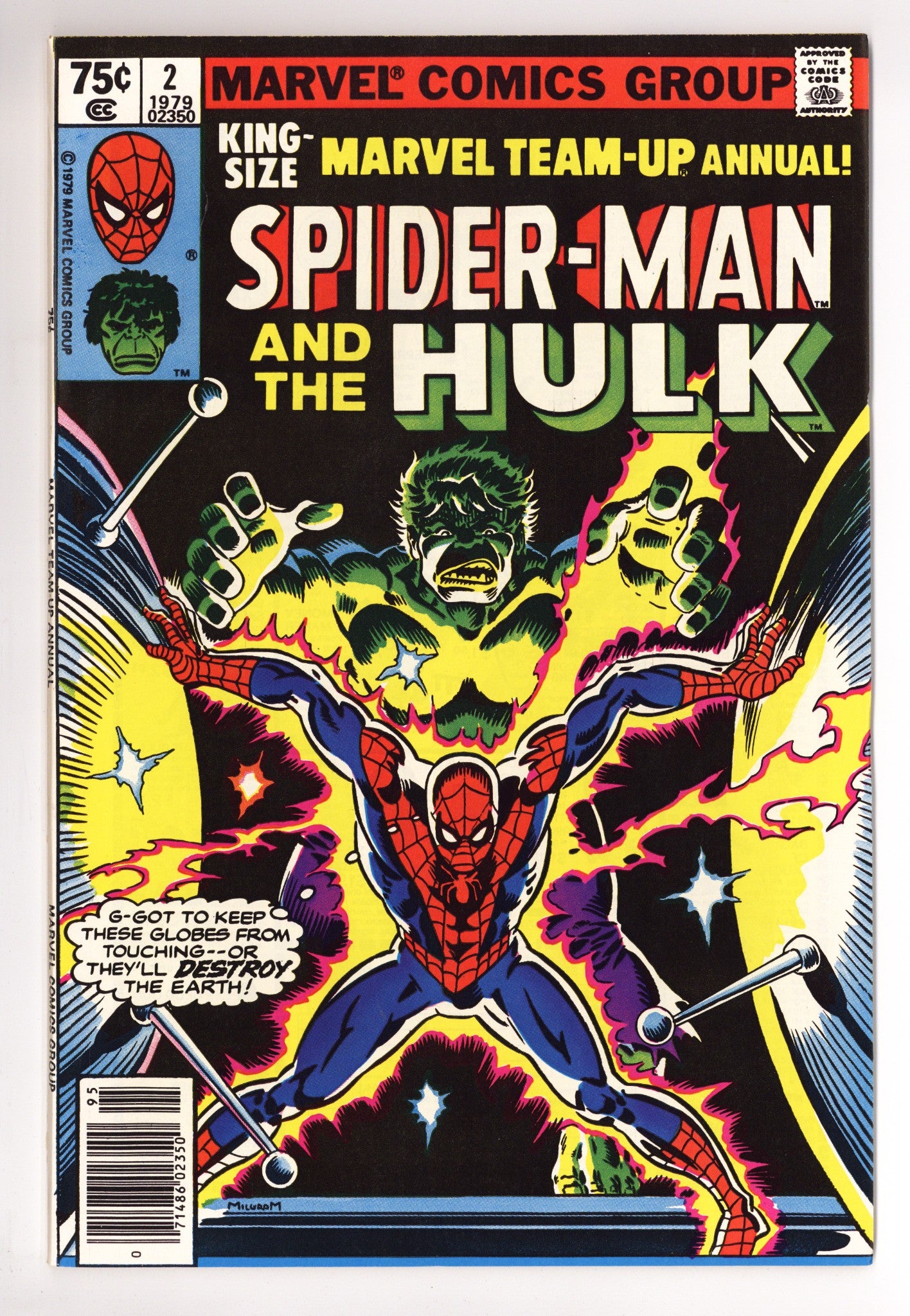 Marvel Team-Up Annual Vol 1 2 VF/NM (9.0) (1979) Newsstand 
