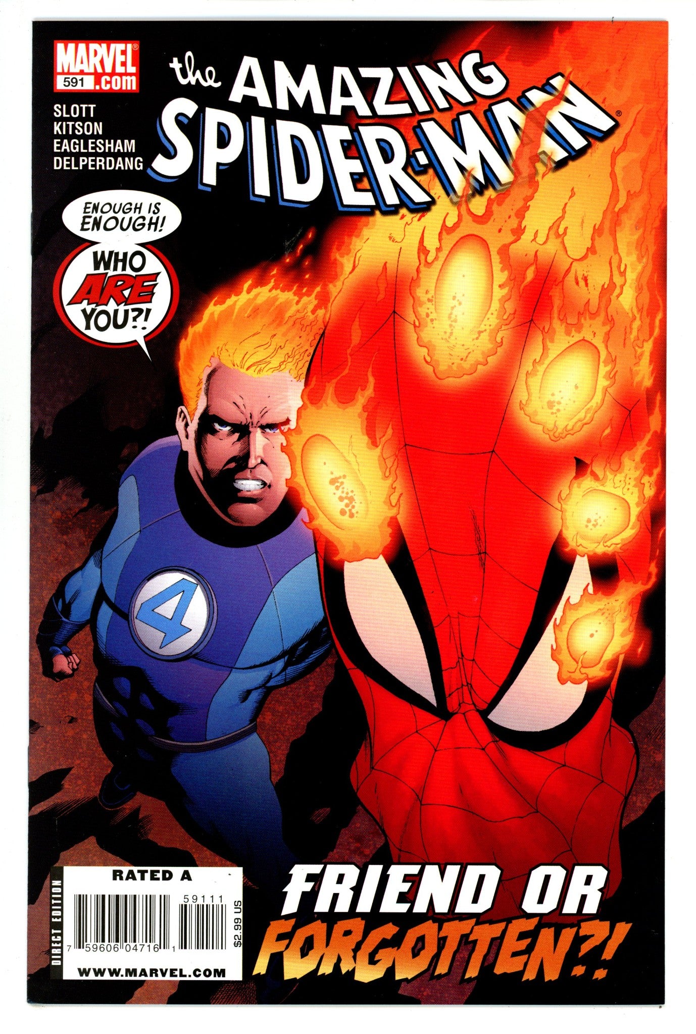 The Amazing Spider-Man Vol 2 591 VF/NM (9.0) (2009) 