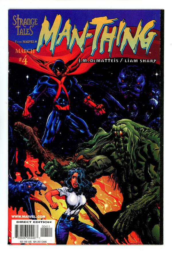 Man-Thing Vol 3 4 High Grade (1998)