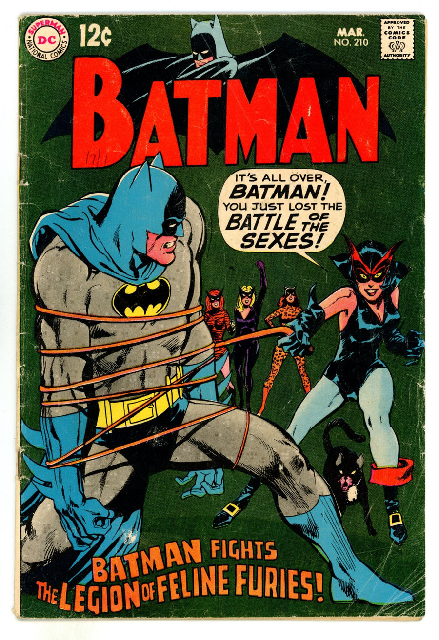 Batman Vol 1 210 GD/VG (3.0) (1969) 