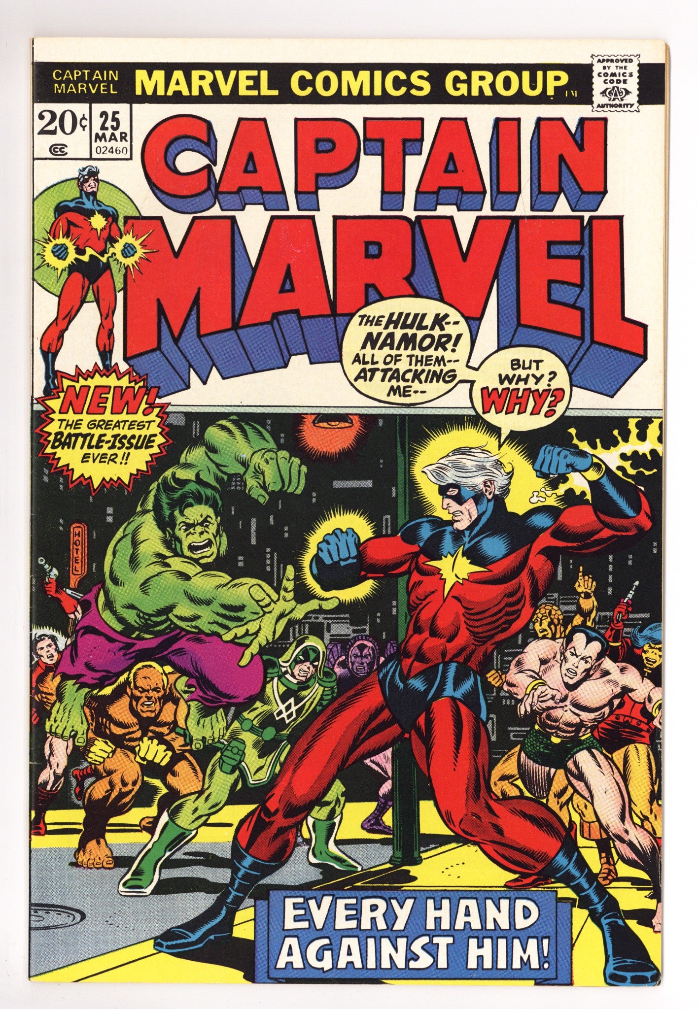 Captain Marvel Vol 1 25 VF/NM (9.0) (1973) 