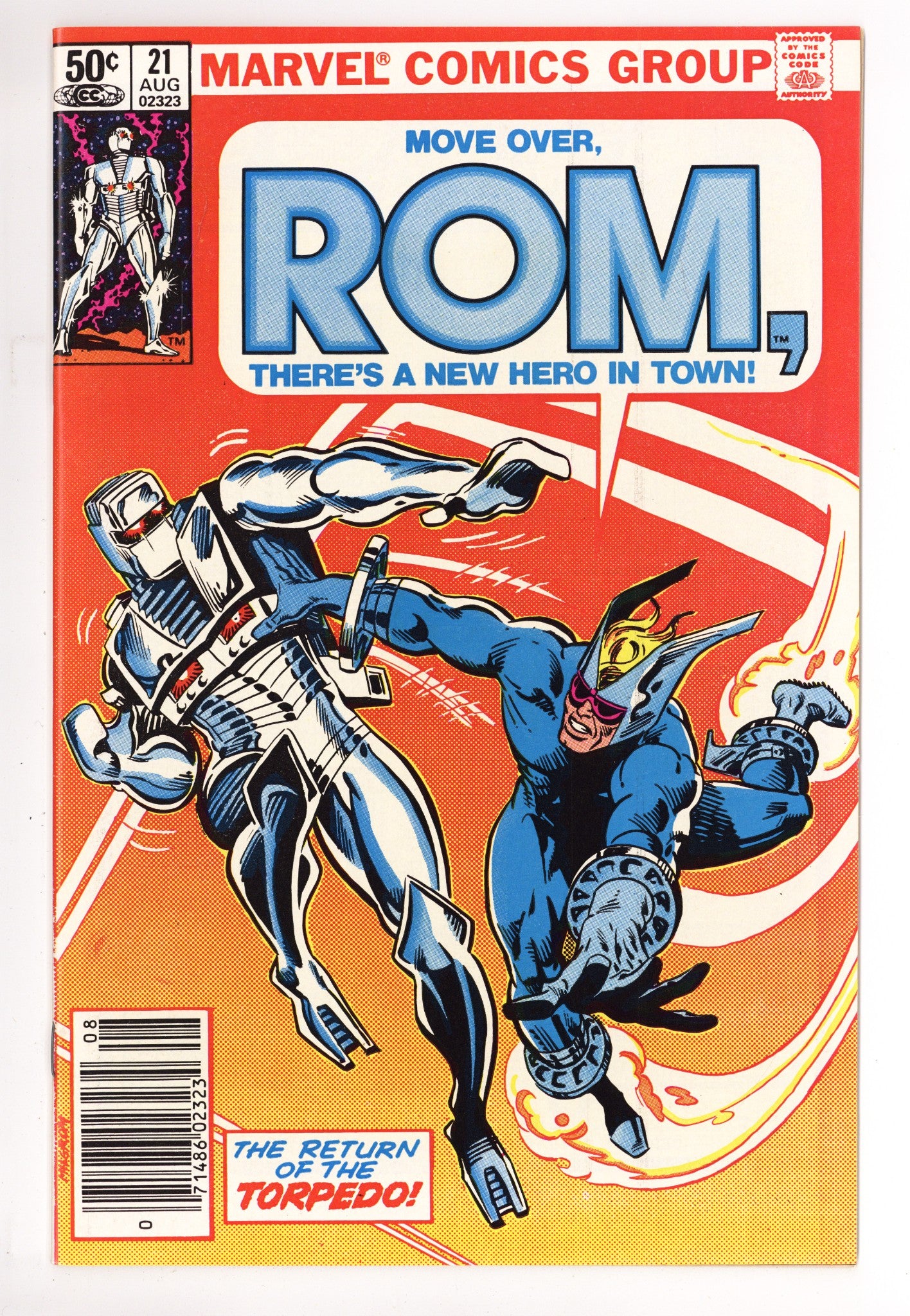 Rom Vol 1 21 High Grade (1981) Newsstand 