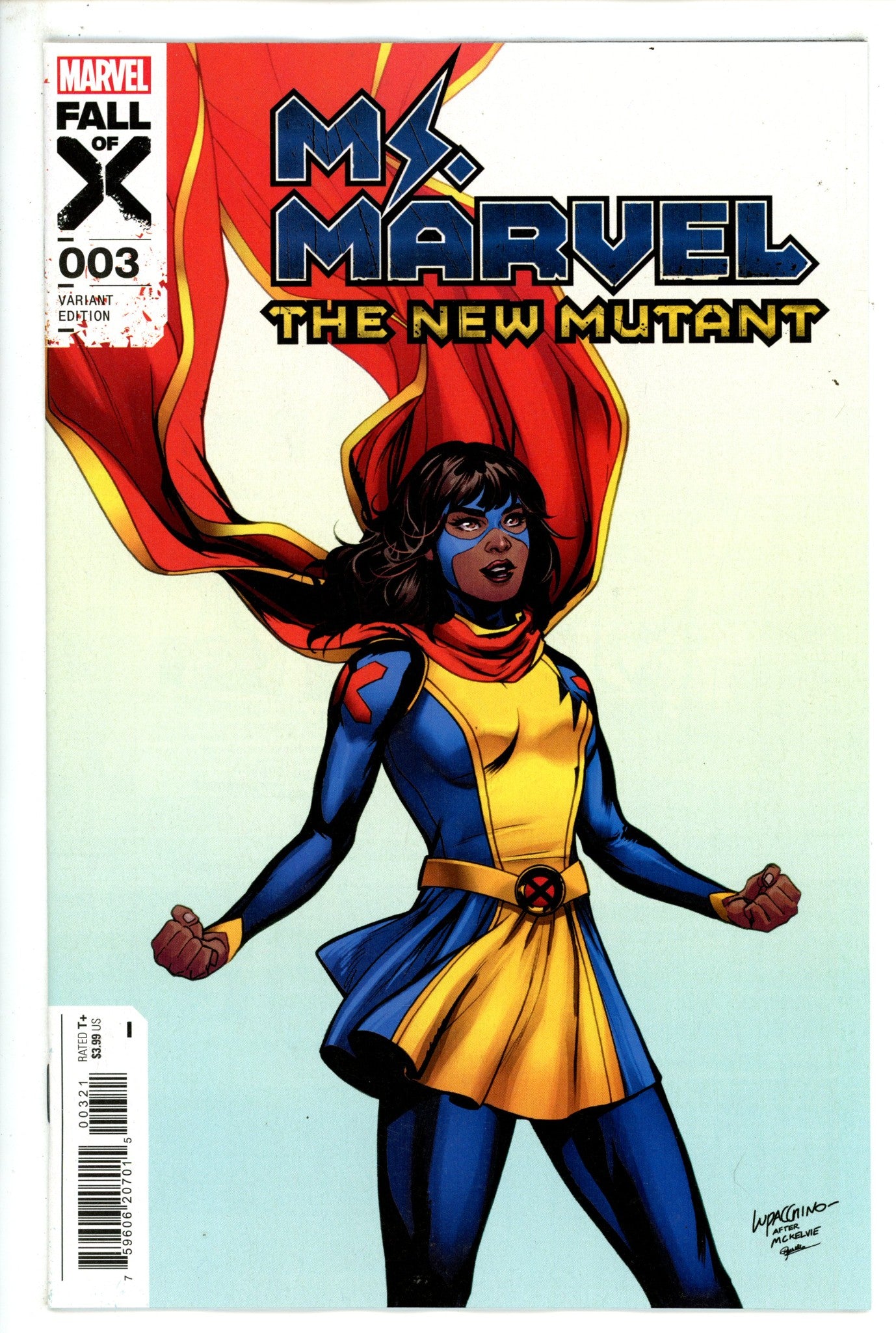 Ms Marvel New Mutant 3 Lupacchino Variant (2023)