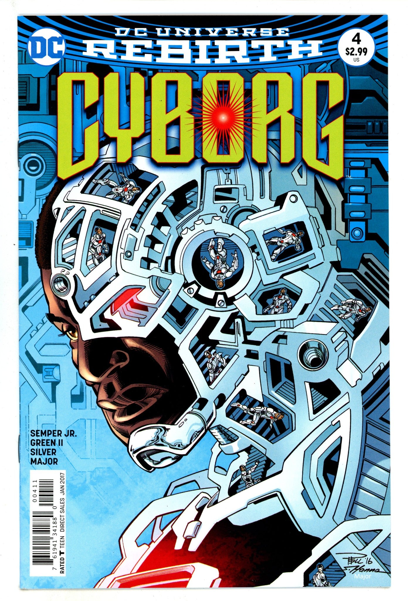 Cyborg Vol 2 4 High Grade (2017) 