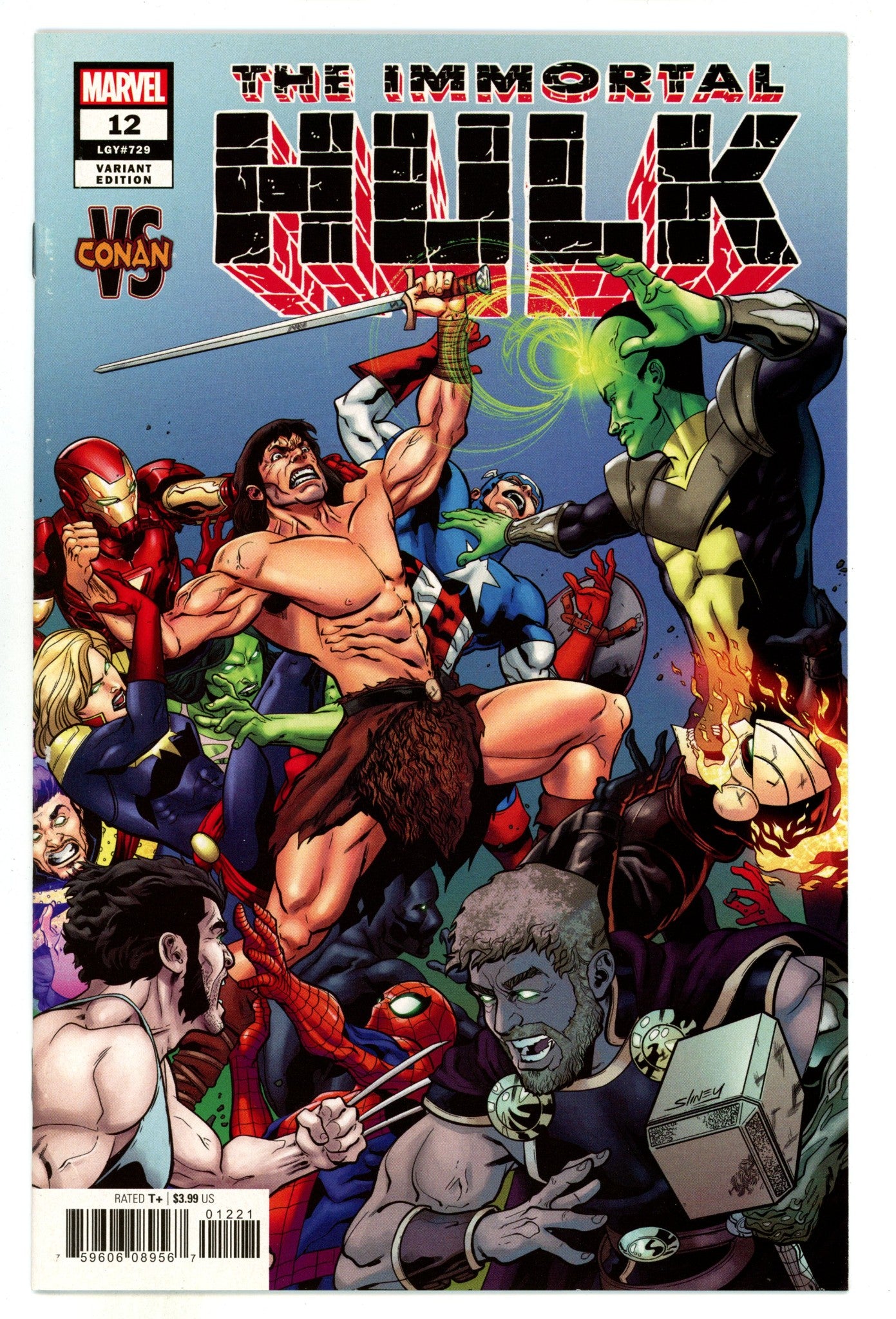 Immortal Hulk 12 High Grade (2019) Sliney Variant 