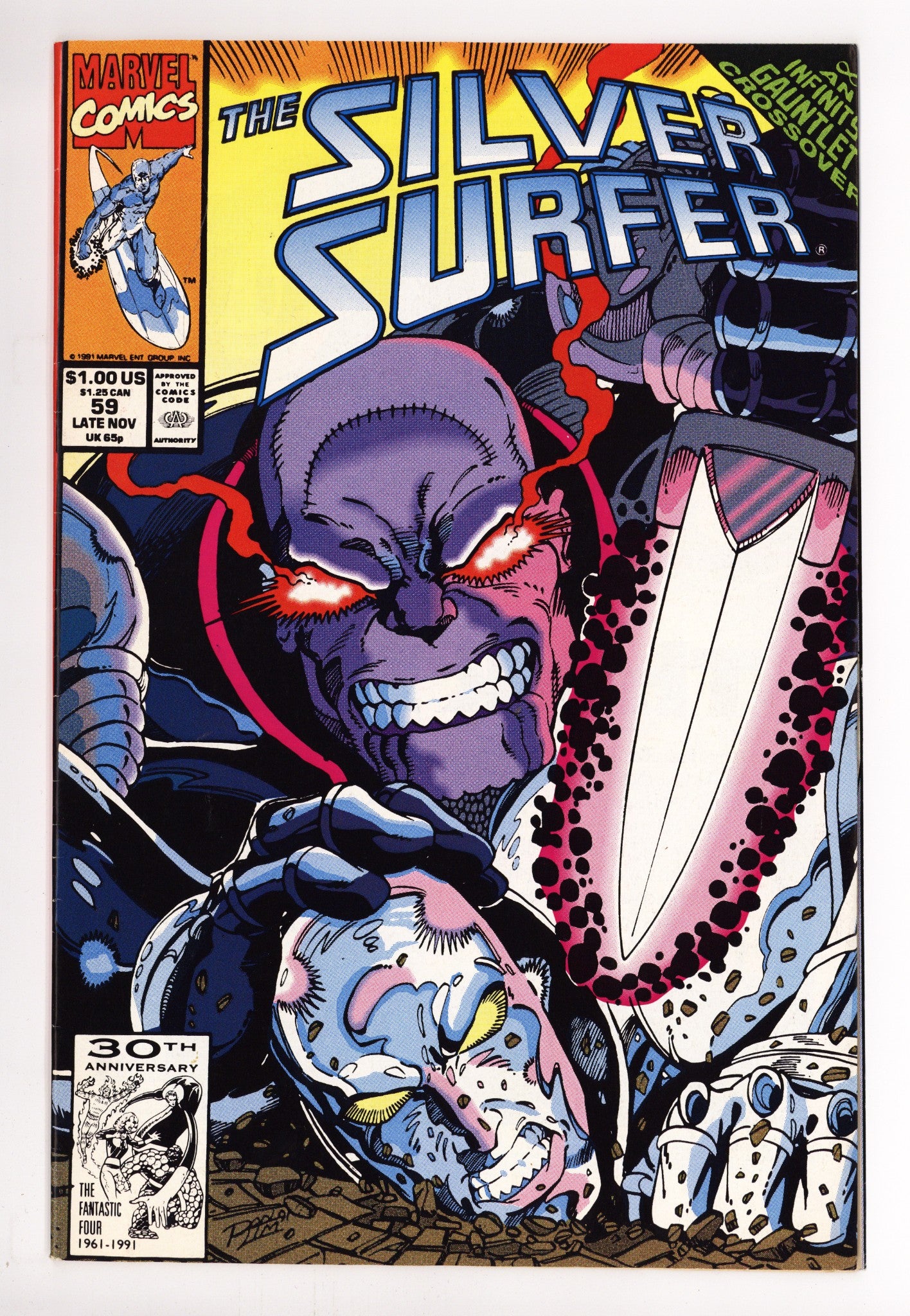 Silver Surfer Vol 3 59 High Grade (1991) 