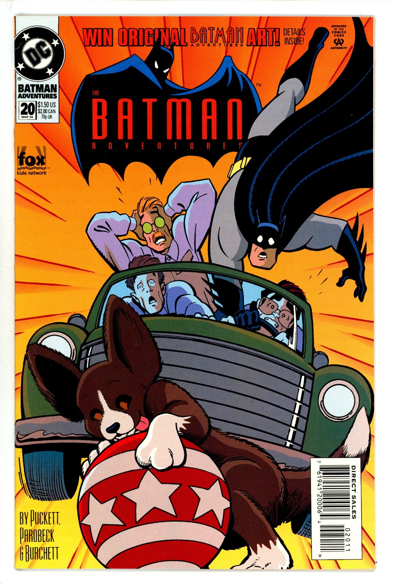 The Batman Adventures 20 Mid Grade (1994) 