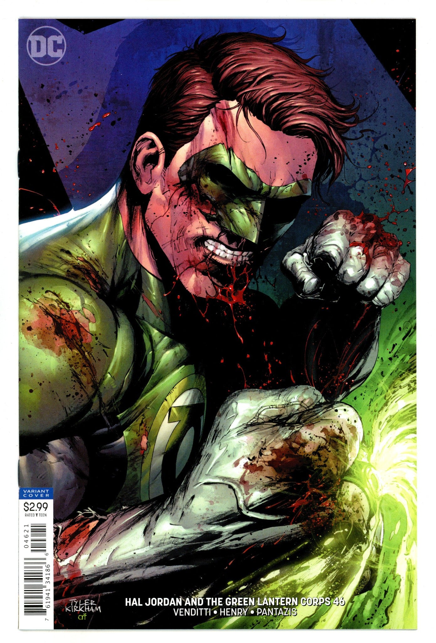 Hal Jordan and the Green Lantern Corps 46 High Grade (2018) Kirkham Variant 