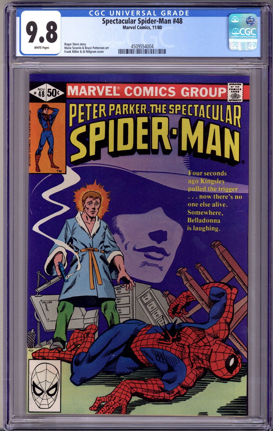 The Spectacular Spider-Man Vol 1 48 CGC 9.8 (NM/M) (1980)
