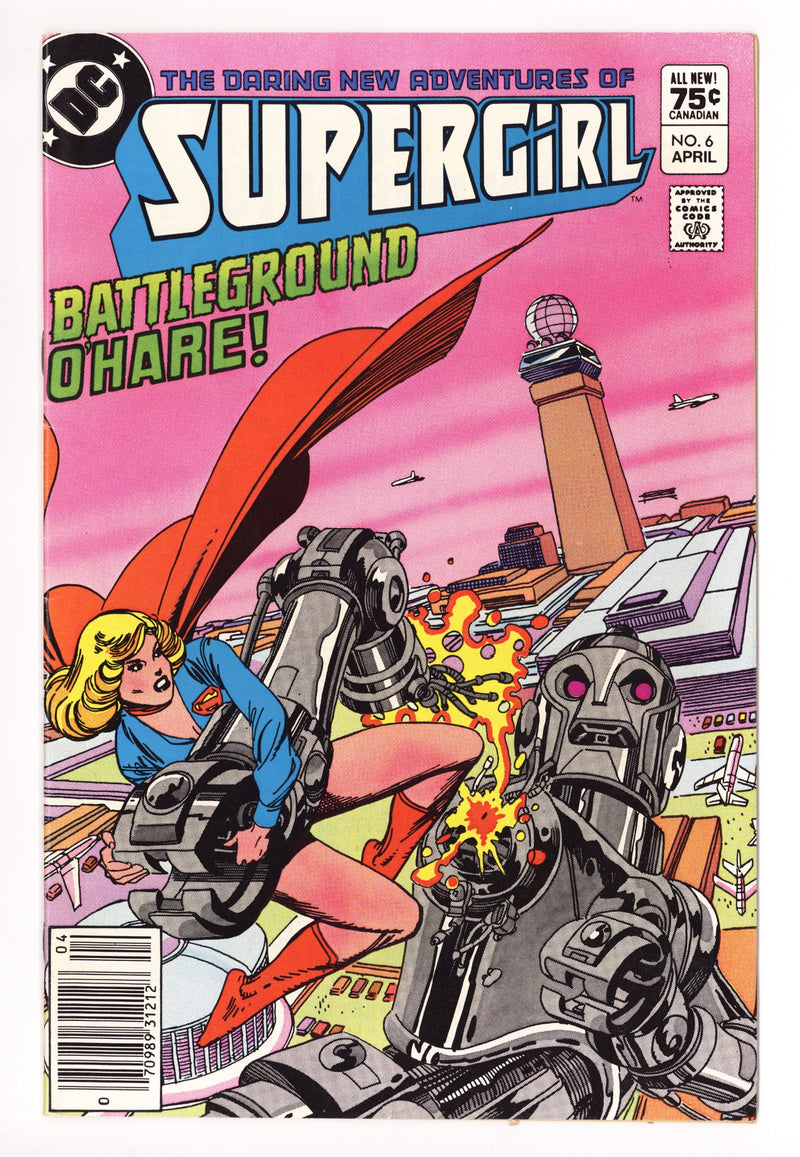 The Daring New Adventures of Supergirl 6 Mid Grade (1983) Canadian Price Variant 