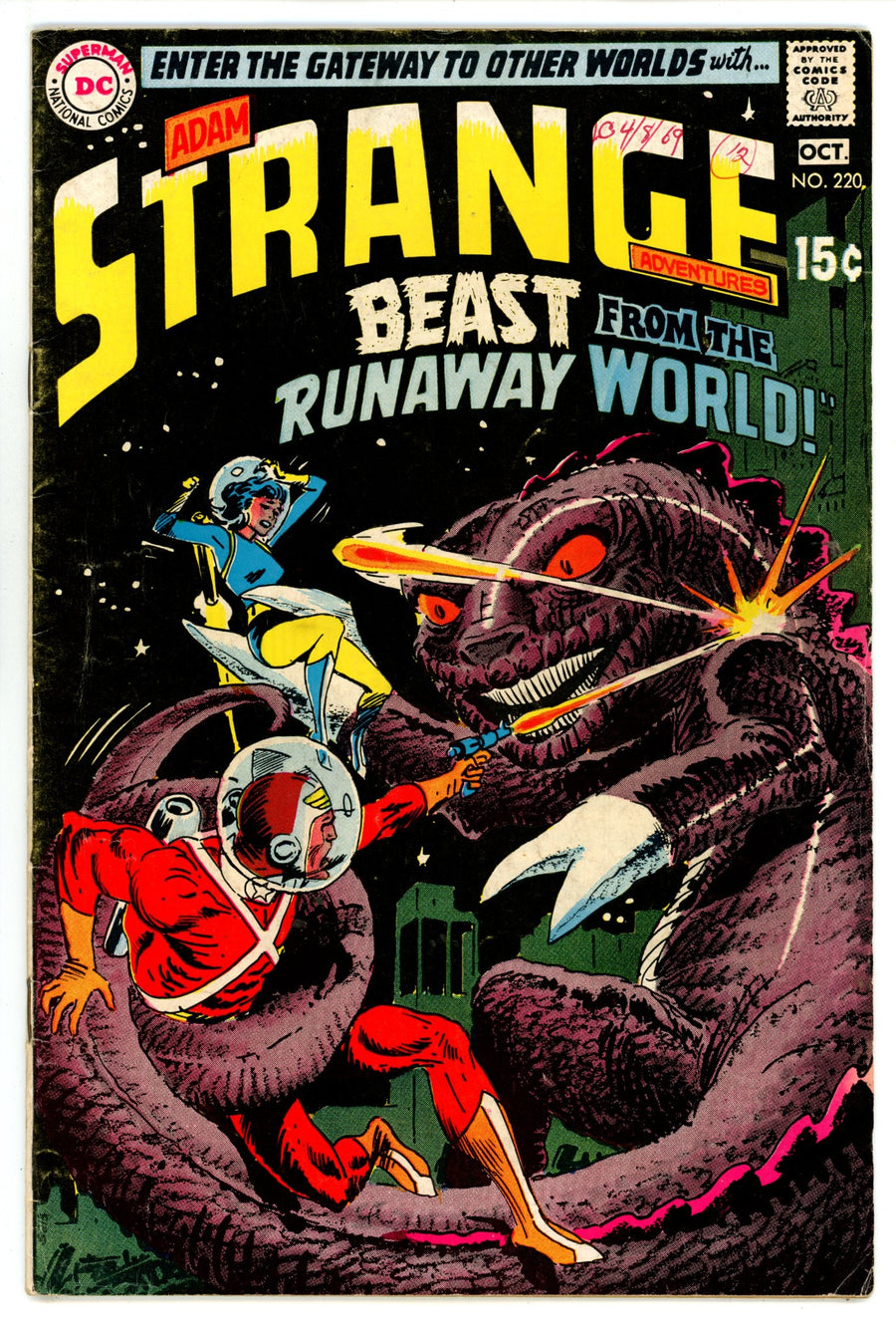 Strange Adventures Vol 1 220 VG/FN (5.0) (1969) 