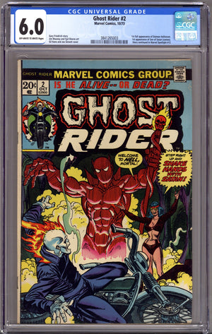 Ghost Rider Vol 1 2 CGC 6.0 (FN) (1973)