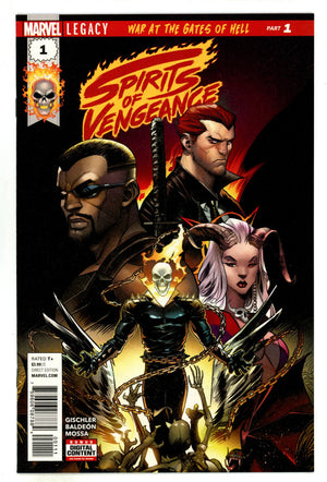 Spirits of Vengeance Vol 1 1 High Grade (2017)