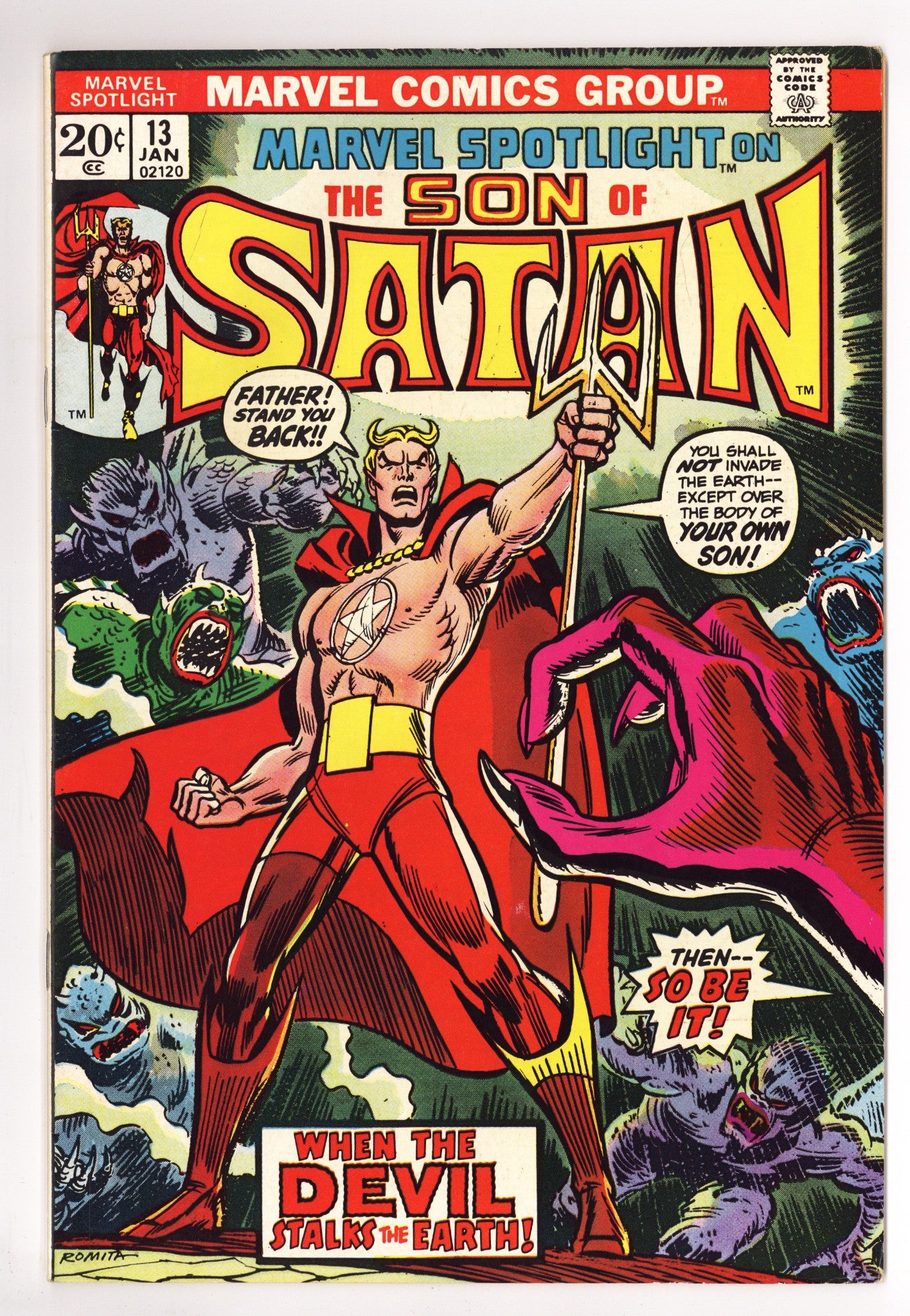 Marvel Spotlight Vol 1 13 VF- (7.5) (1974) 