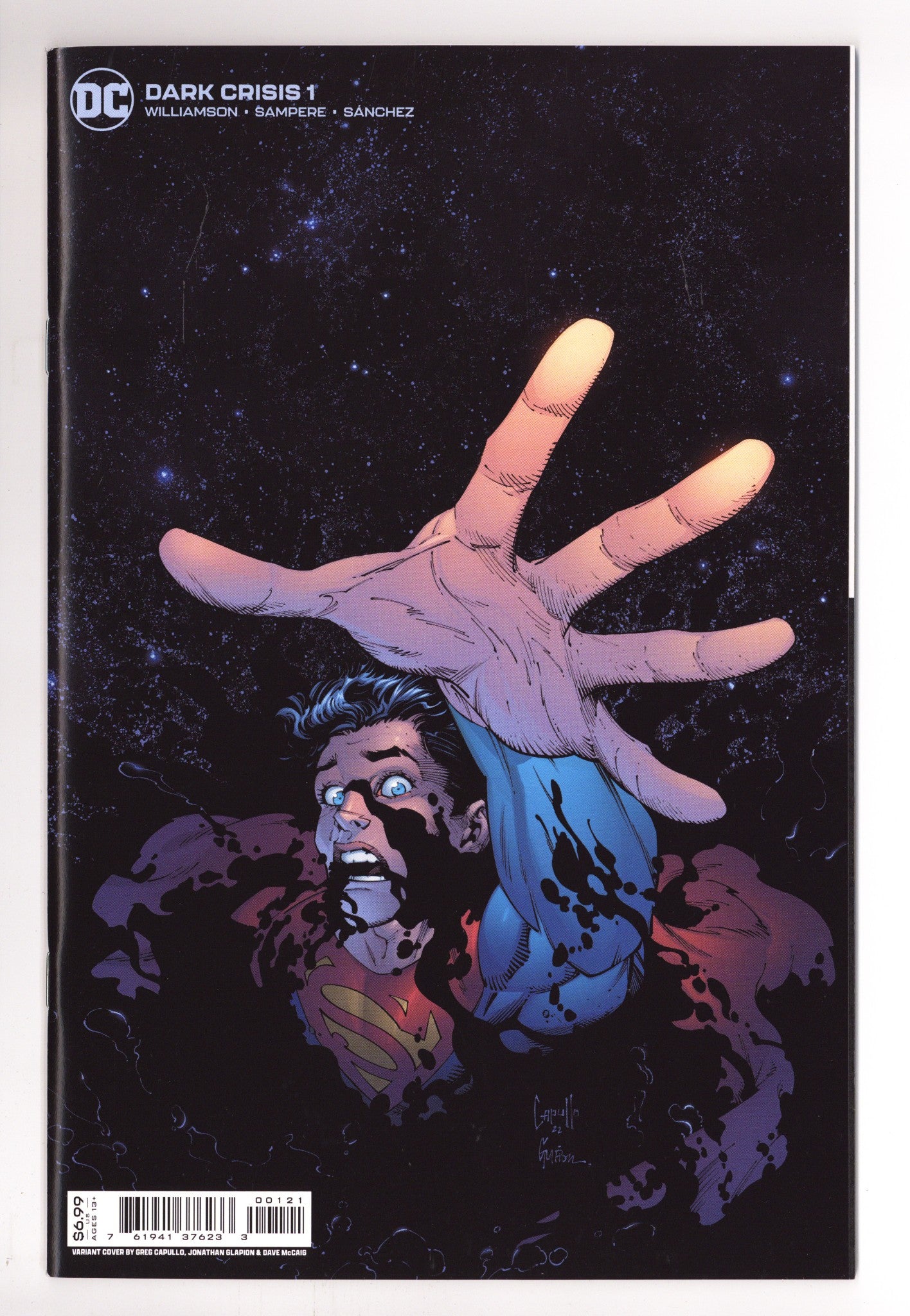Dark Crisis on Infinite Earths (Dark Crisis) 1 High Grade (2022) Capullo Variant 