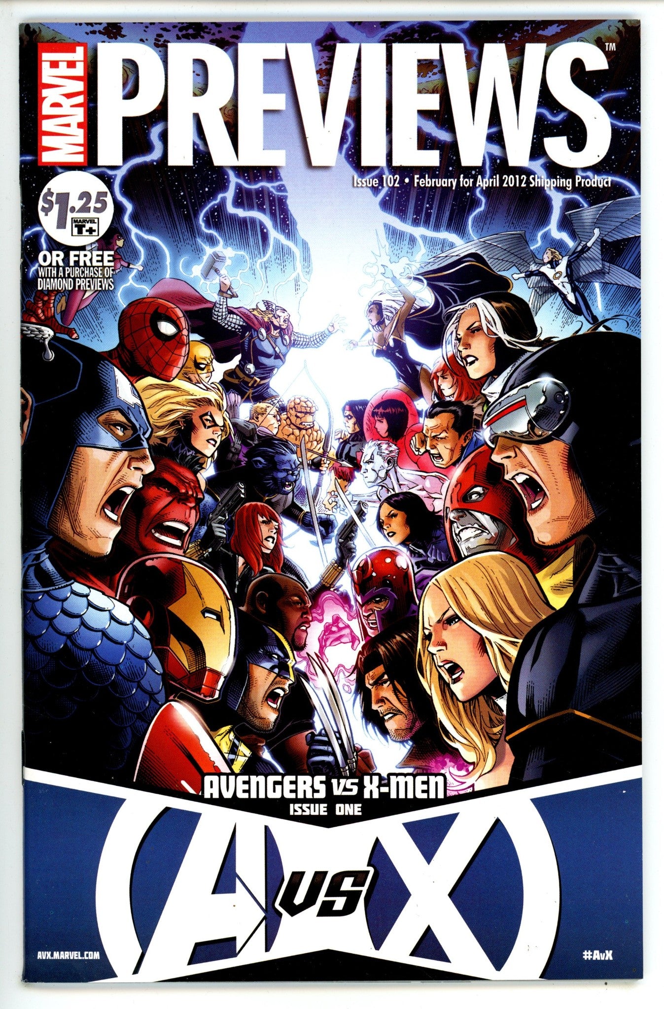 Marvel Previews Vol 1 102 High Grade (2012)
