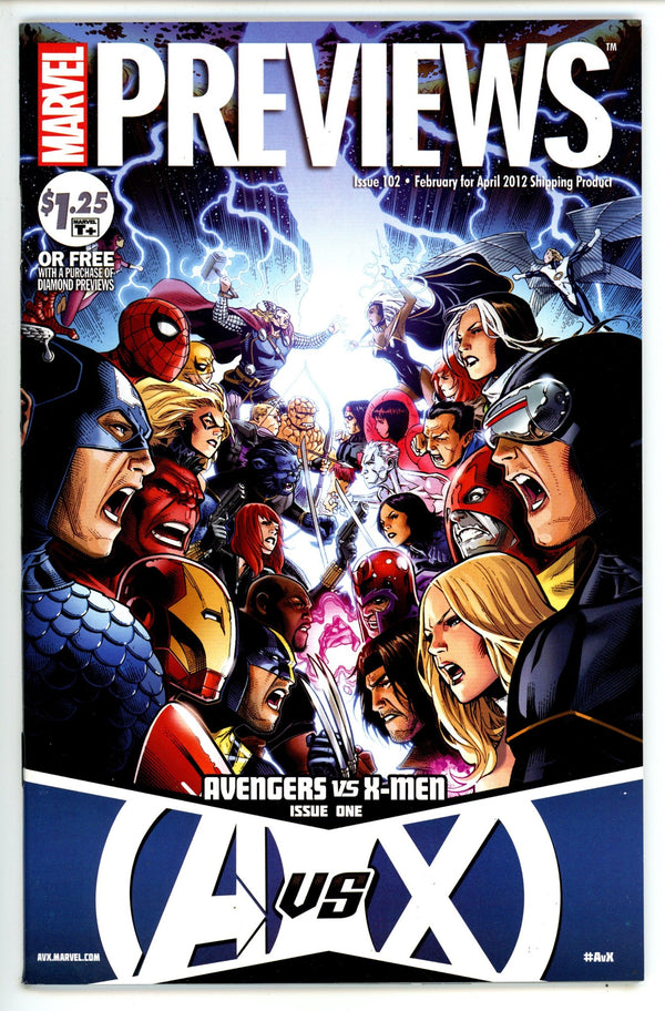 Marvel Previews Vol 1 102 High Grade (2012)