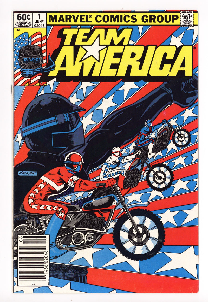 Team America   1  High Grade   (1982)     Newsstand  