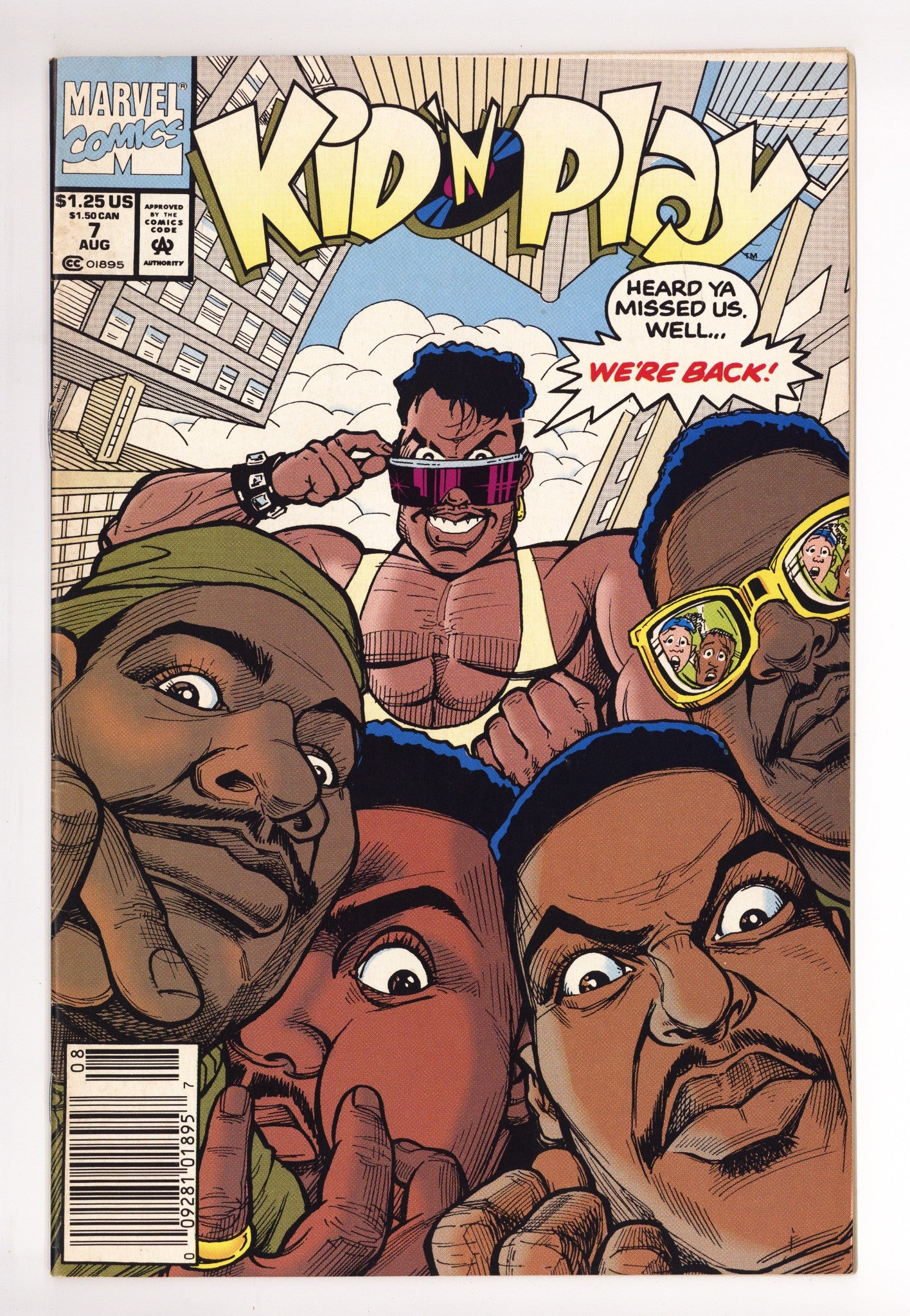 Kid 'N Play 7 Mid Grade (1992) Newsstand 