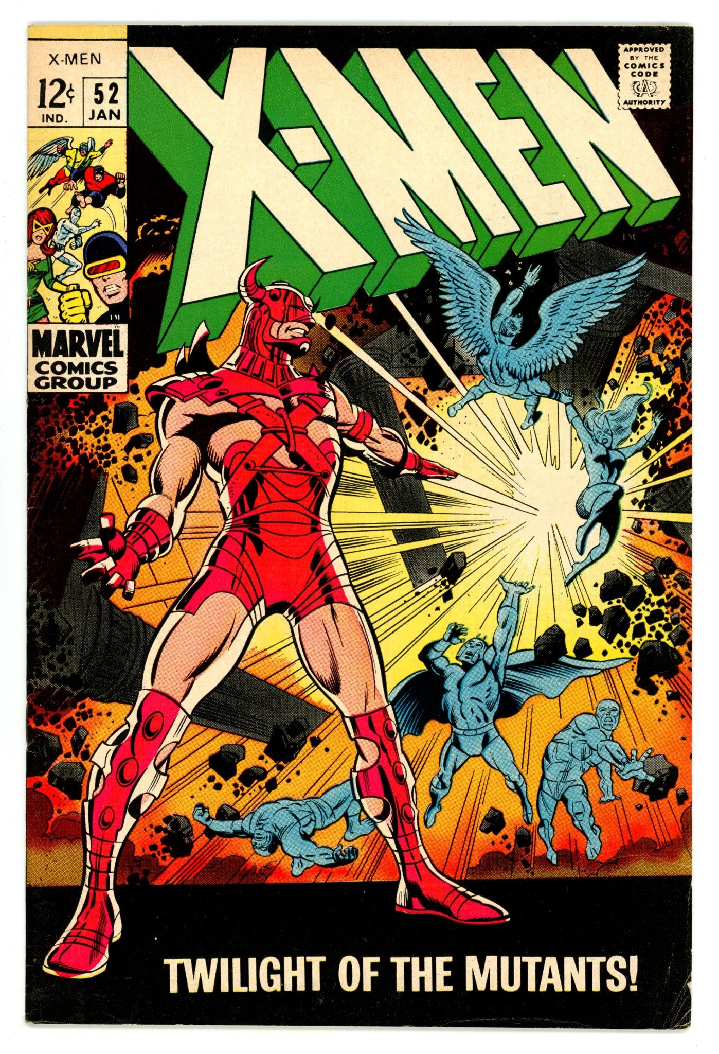 The X-Men Vol 1 52 FN/VF (7.0) (1969) 