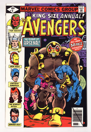 The Avengers Annual Vol 1 9  VF/NM (9.0)   (1979)