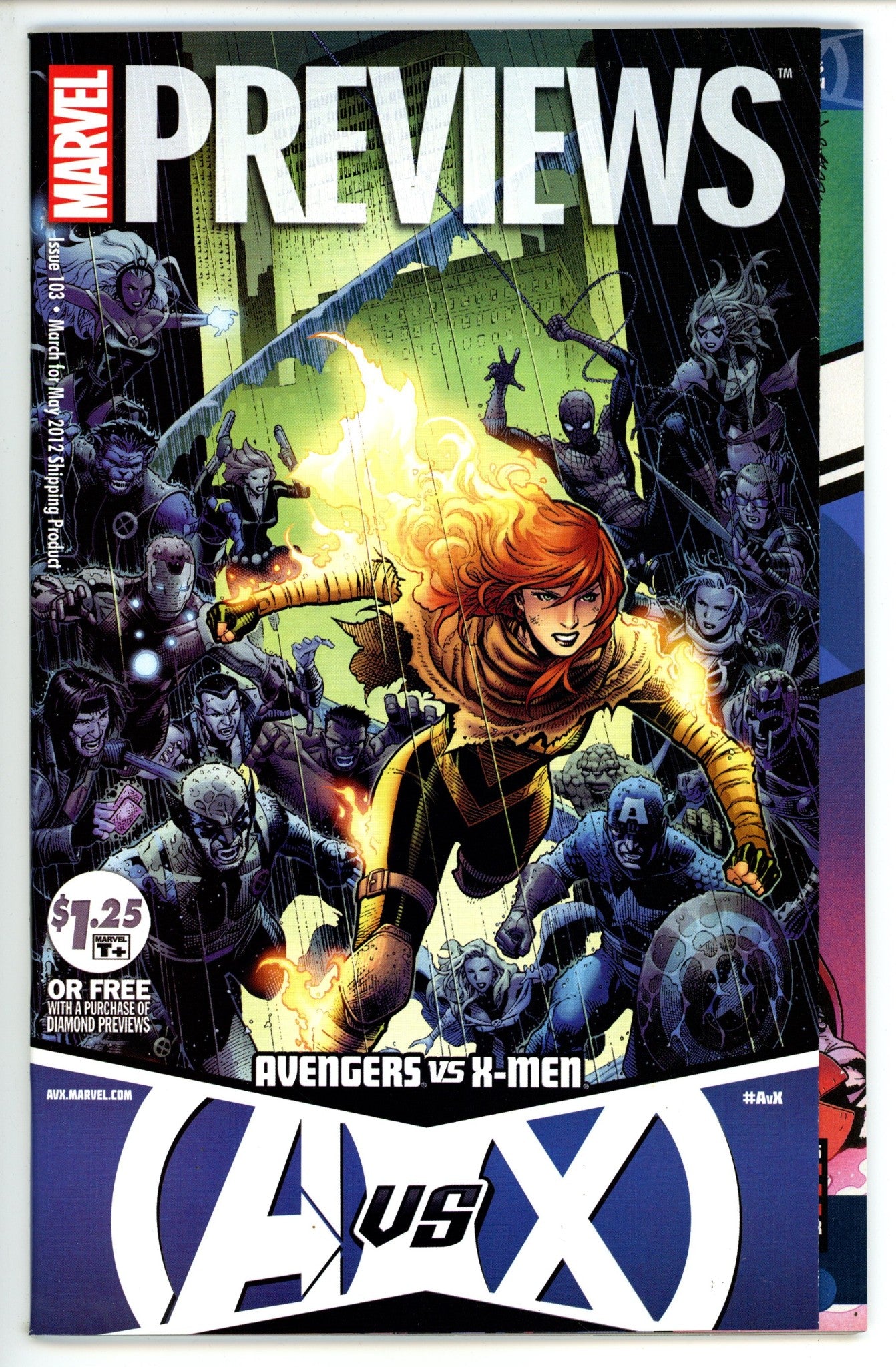 Marvel Previews Vol 1 103 High Grade (2012)