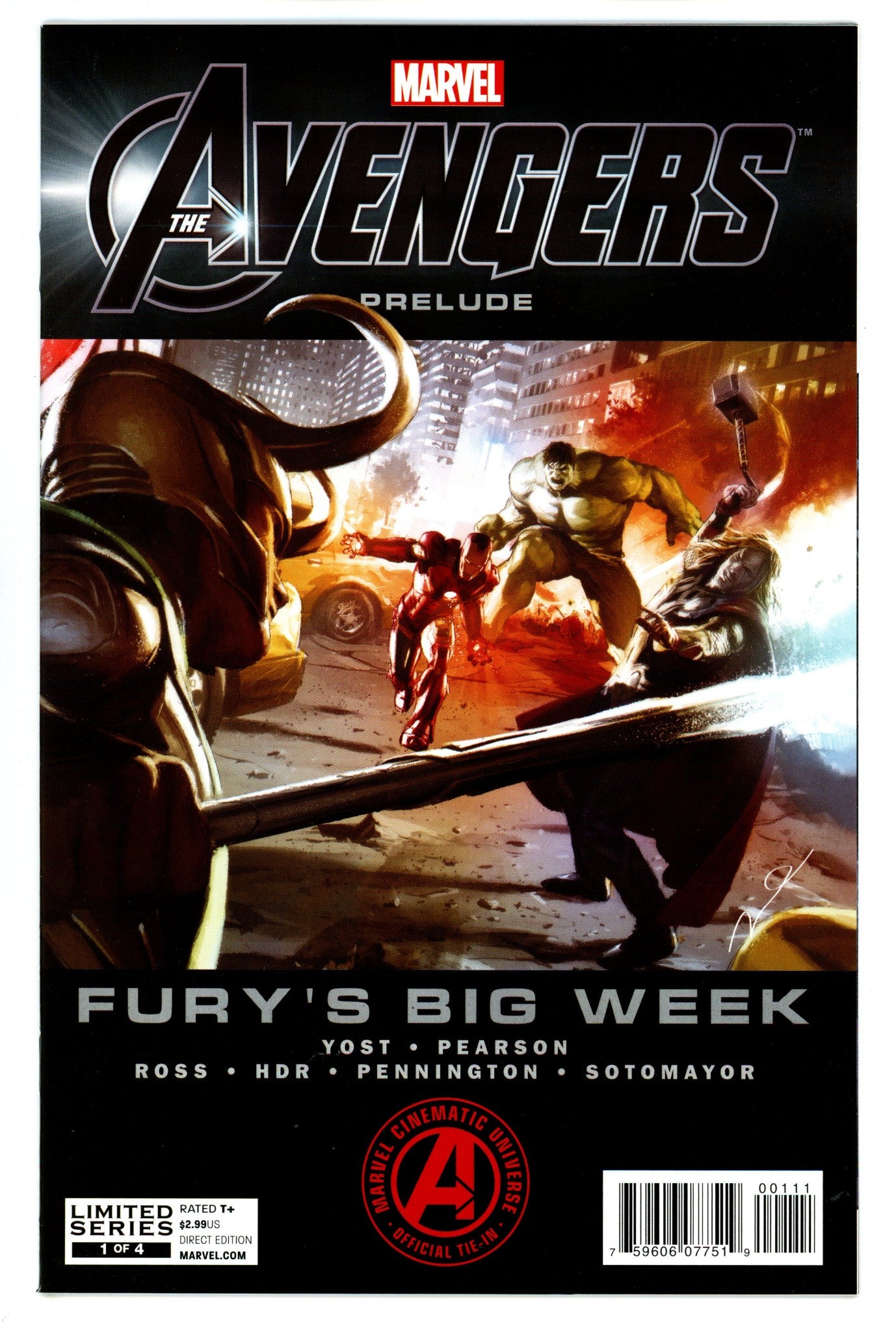 Marvel's the Avengers Prelude: Fury's Big Week 1 VF (8.0) (2012) 