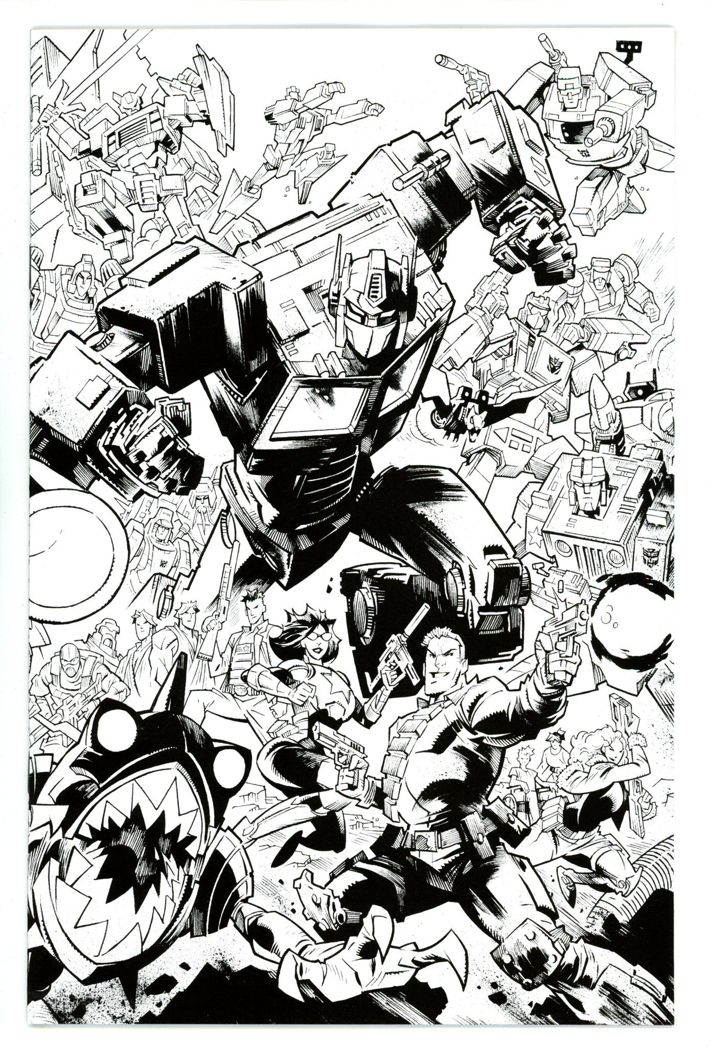 G.I. Joe 8 Howard Connecting Virgin & B&W Variant (2025)
