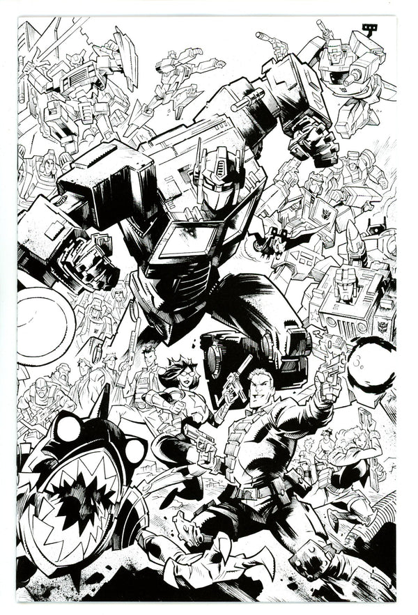 G.I. Joe 8 Howard Connecting Virgin & B&W Variant (2025)
