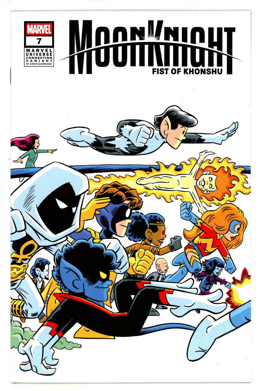 Moon Knight: Fist Of Khonshu 7 Giarrusso Wraparound Connecting Variant (2025)