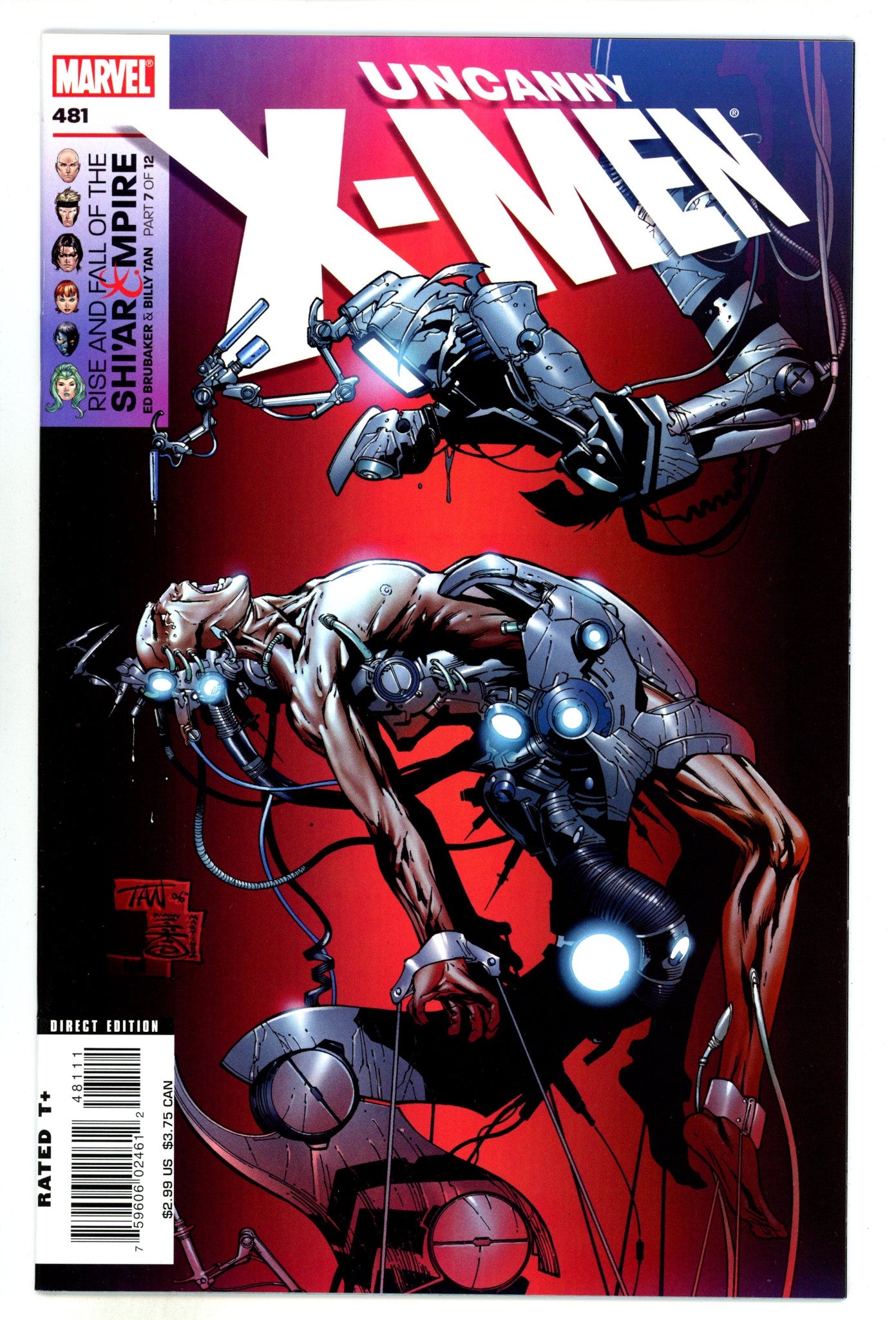 The Uncanny X-Men Vol 1 481 High Grade (2007) 