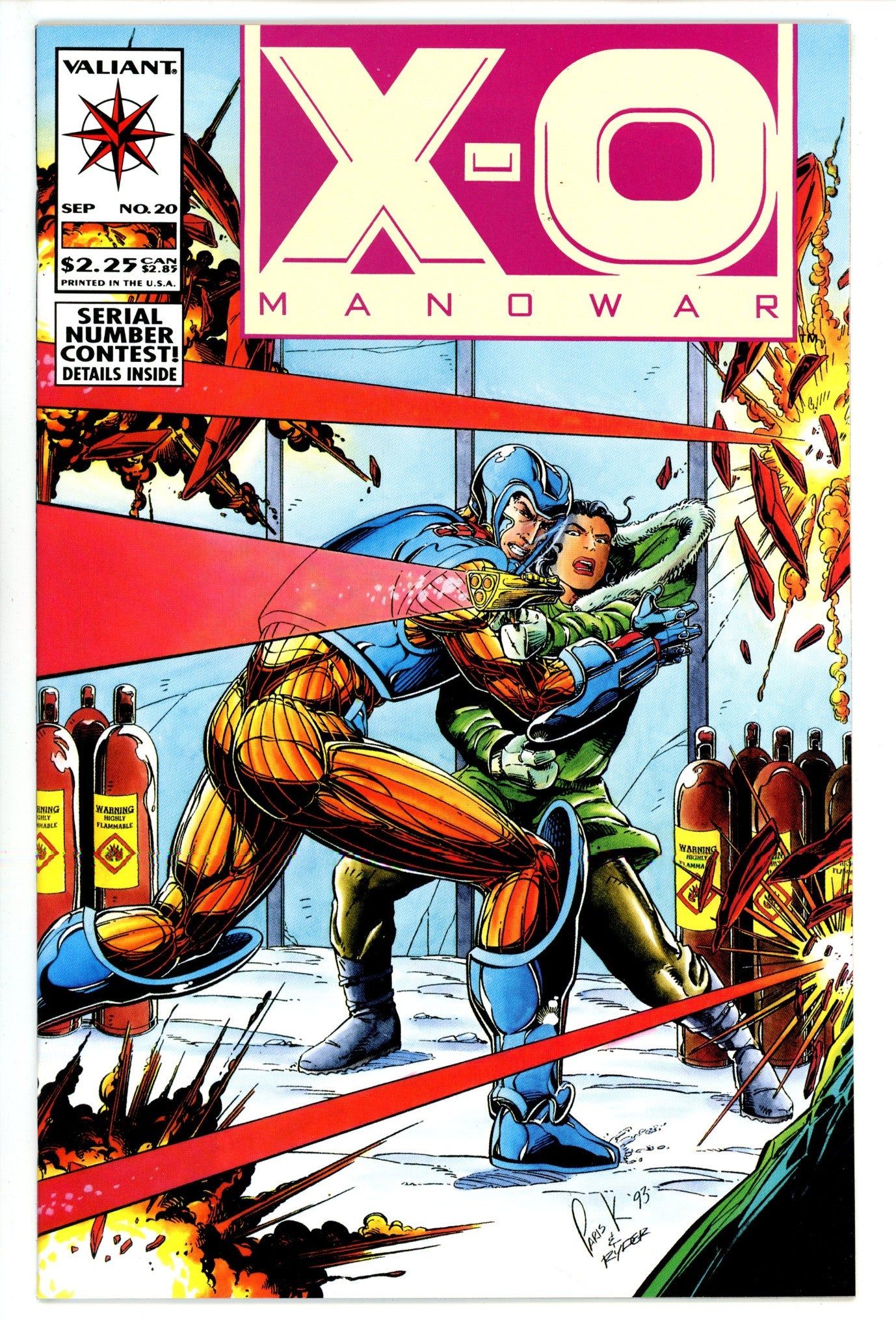 X-O Manowar Vol 1 20 (1993)