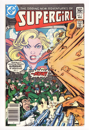 The Daring New Adventures of Supergirl 7 Mid Grade (1983) Canadian Price Variant