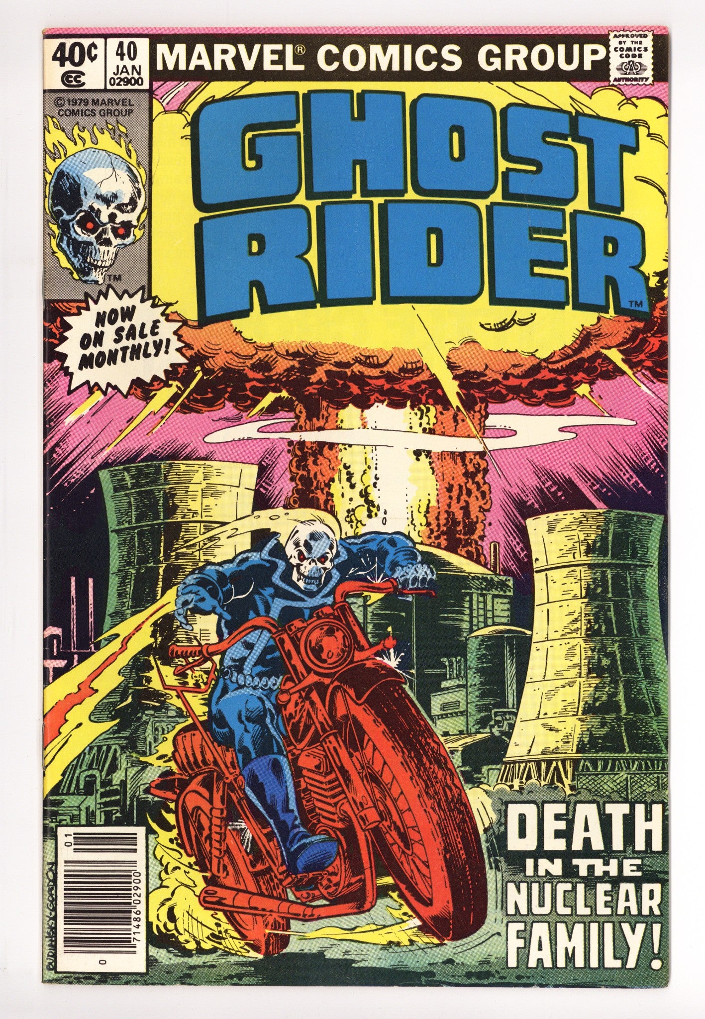 Ghost Rider 40 High Grade (1980) Newsstand 